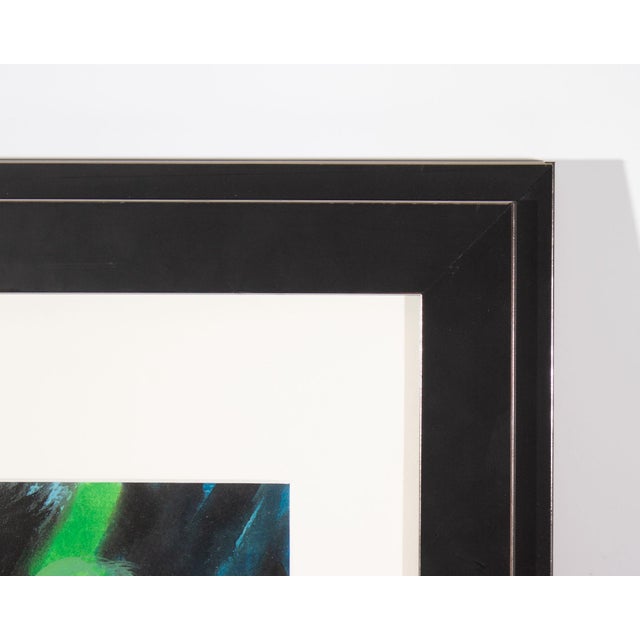 Abstract 1968 Abstract Mixed Media Painting by George Coggeshall For Sale - Image 3 of 7