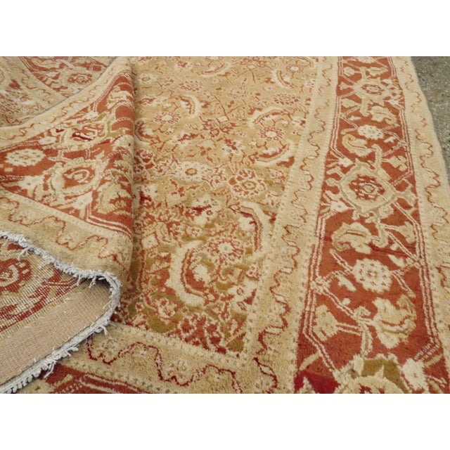 Galerie Shabab Collection Early 20th Century Indian Agra Rug For Sale - Image 10 of 10