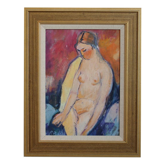 Piccini, Hidden Portraits XI, 1980s-1990s, Acrylic on Canvas For Sale