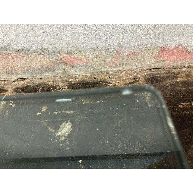 Neal Small Coffee Table With Lucite Base For Sale In New York - Image 6 of 7