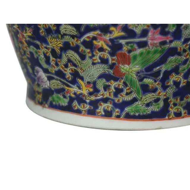 Late 19th Century Antique Large Chinese Porcelain Teapot Marked Shunzhi For Sale - Image 5 of 8