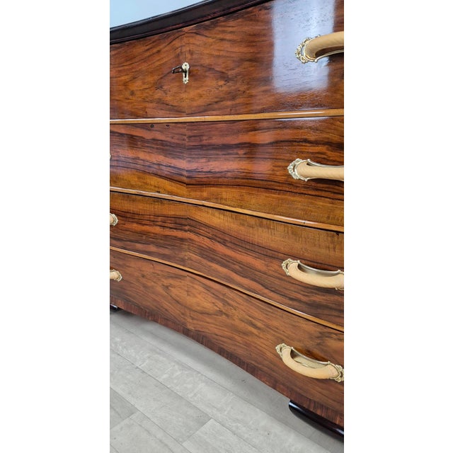 Art Deco Venetian Chest of Drawers, 1940s For Sale - Image 6 of 18