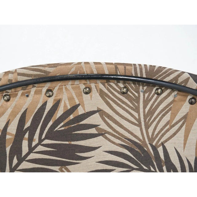 Metal Mid-Century Modern Hoop Chair, 1970s For Sale - Image 7 of 8