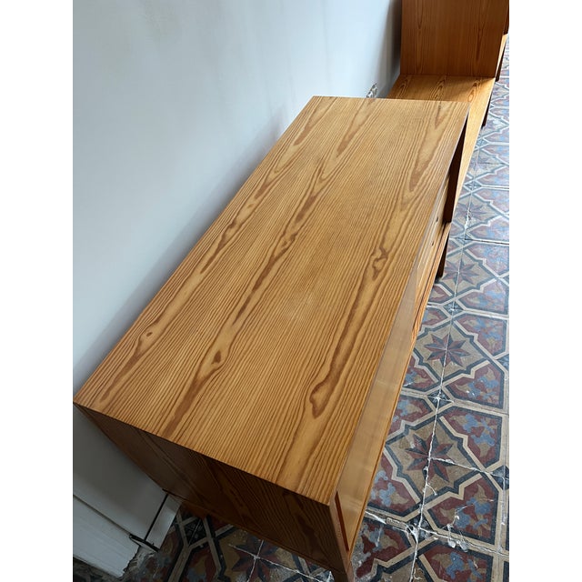Vintage Sideboard in Pine, Germany, 1970s For Sale - Image 4 of 15