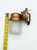 1930s 1930s Art Deco Puritan Copper Glass Jar Wall Sconce For Sale - Image 5 of 6