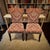 Hollywood Regency Set of 2 Red & Gold Damask Accent Chairs — Late 20th Century, Traditional Design For Sale - Image 3 of 12