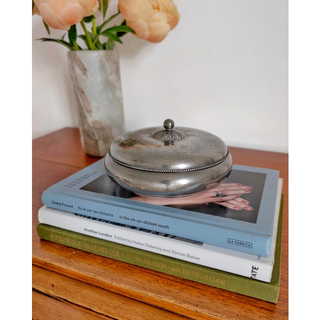Pewter Lidded Trinket Box by Just Andersen, 1930s For Sale - Image 6 of 13