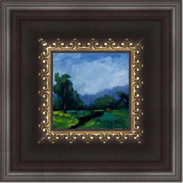 Contemporary Impressionist Style Oil Painting For Sale - Image 12 of 12