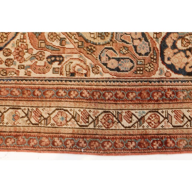 Authentic Persian Malyer Handwoven Wool Rug For Sale In New York - Image 6 of 8
