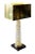 Italian Table Lamps in Murano Glass and Brass Shades, 2010s, Set of 2 For Sale - Image 3 of 8