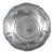 European Vintage Pewter Plate or Dish With Flowers Floral Drinks Tray Tre Effe Zinn Germany For Sale