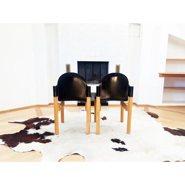 Postmodern Beech Flex 2000 Chairs attributed to Gerd Lange for Thonet, 1980s, Set of 6 For Sale - Image 9 of 12