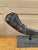 Stone Pair of Vintage Faux Ram Horn Sculptures on Black Marble Bases For Sale - Image 7 of 16
