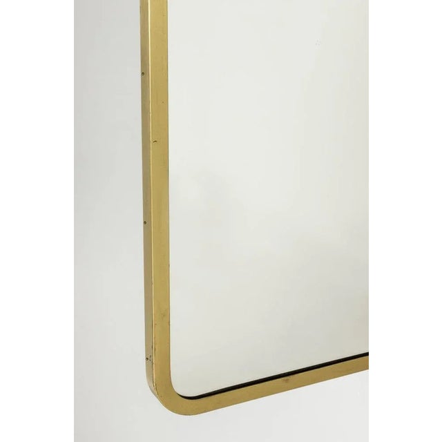 Modern Modern Scandinavian Wall Mirror from Ystad Metall, 1940s For Sale - Image 3 of 9