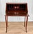 Antique Victorian Mahogany Inlaid Fruitwood Drop Front Secretary Desk For Sale - Image 4 of 11