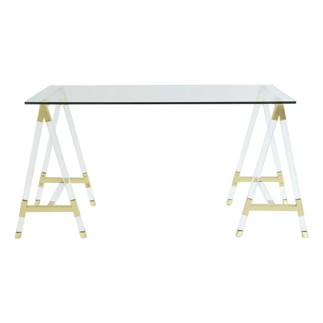 Jacques Trestle Desk For Sale
