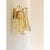 Early 21st Century Amber Rondini Murano Glass Gold Wall Sconces by Simoeng, Set of 2 For Sale - Image 5 of 9