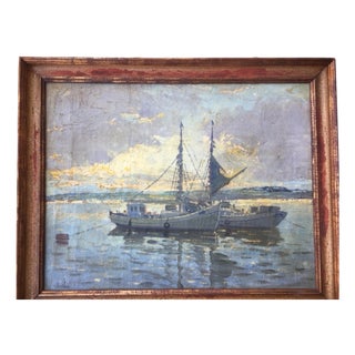 Gustav P. Rimmer, Aalborg, Denmark, 1938, Oil on Canvas For Sale