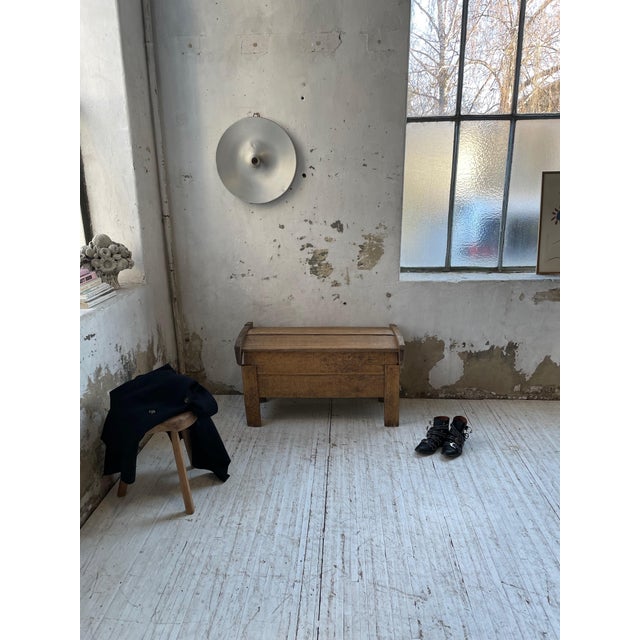 Arts & Crafts Wood Trunk, 1900s For Sale - Image 11 of 18