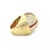 Ruby & Diamond 14k Yellow Gold Estate High Dome Ring For Sale - Image 4 of 6