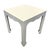 Early 21st Century Lee Jofa for Kravet Oliver Linen Wrapped Side Table For Sale - Image 5 of 10