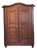 Baroque Hall Cabinet in Oak Wood For Sale