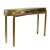 Gold-Leaf Console Table, 1960s For Sale - Image 5 of 5