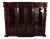 Massive R J Horner Antique Renaissance Revival Baroque Carved Figural Bookcase For Sale