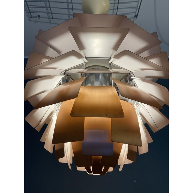 Metal Artichoke Hanging Lamp by Poul Henningsen for Louis Poulsen, 1972 For Sale - Image 7 of 14