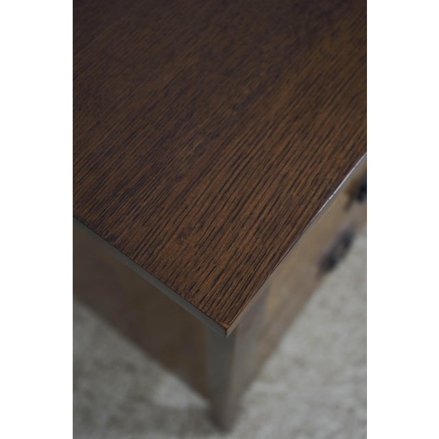 Stickley Mission Oak 9 Drawer Dresser For Sale - Image 11 of 18