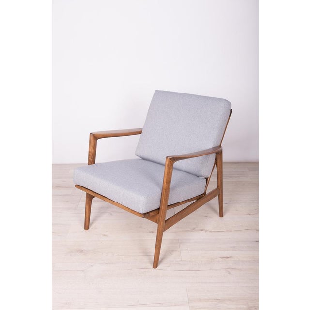Set of Model 300-139 Armchairs from Swarzędz Factory, 1960s For Sale - Image 9 of 18