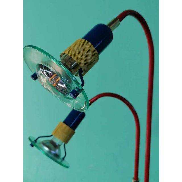 Multicolored Floor Lamp, 1970s For Sale - Image 4 of 6