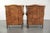 Wing Club Chairs in Light Cowhide Leather, Set of 2 For Sale - Image 3 of 16