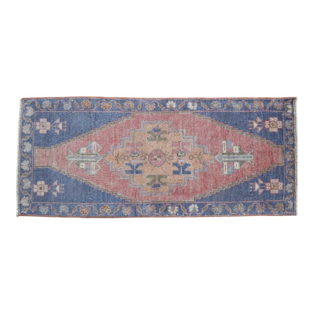 1970s Vintage Hand Knotted Rug For Sale