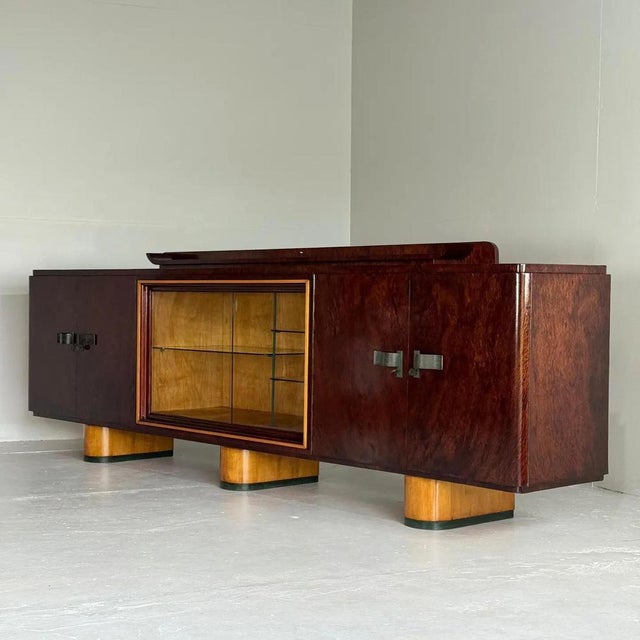 Art Deco Mahogany Sideboard, 1930s For Sale - Image 15 of 15