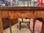 Brown 1900s Victorian Rosewood Game Table With Floral Inlay, Brass Details, Expandable, Original Condition For Sale - Image 8 of 10