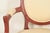 Karges Style French Provincial Louis XV Brown Lacquered Dining Chairs, Set of Six For Sale - Image 9 of 14