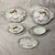 Shabby Chic Vintage French Limoges Serving Set Pink and Baby Blue Sprays of Flowers - Set of 7 For Sale - Image 3 of 12