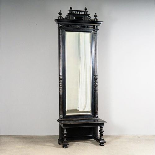 Gründerzeit Wall Mirror, Late 19th Century For Sale - Image 18 of 18