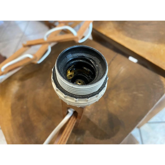 Articulated Accordion Wall Lights in Pine Wood from Translandia, Denmark, 1960, Set of 2 For Sale - Image 9 of 16