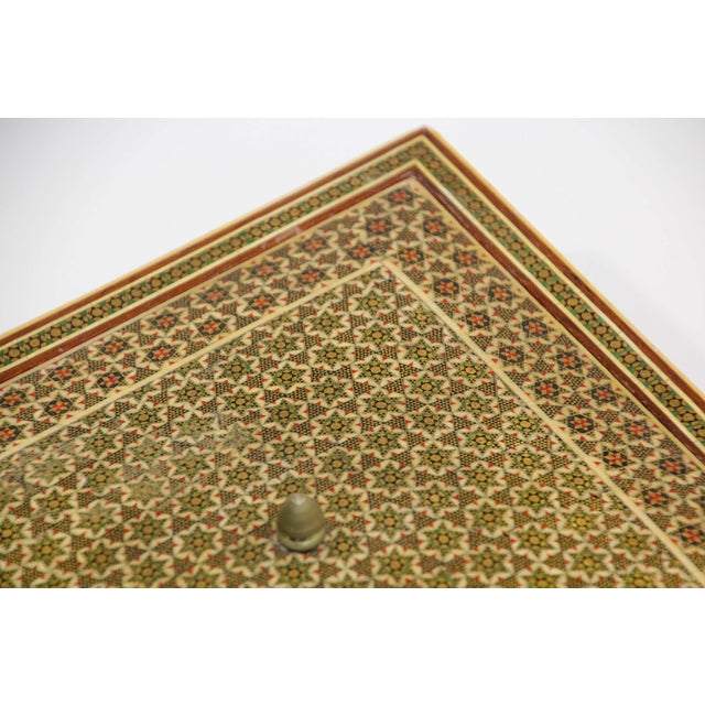 Mid 20th Century Moorish Micro Mosaic Jewelry Box by Rajhastani, India, 1950 For Sale - Image 5 of 16