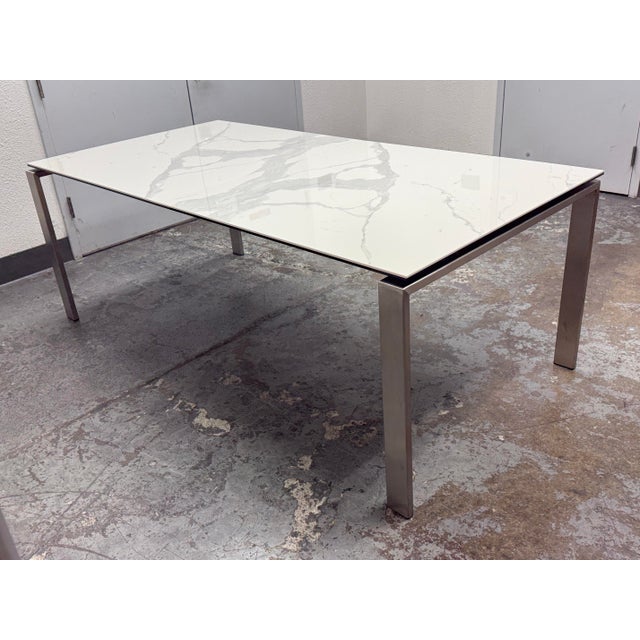 Room & Board Rand Ceramic Top Dining Table For Sale In San Francisco - Image 6 of 12