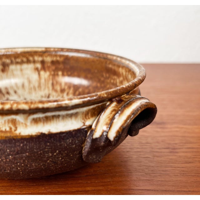 Vintage Danish Studio Pottery Bowls from Aase & Leif Vange Keramik, Set of 3 For Sale - Image 6 of 18