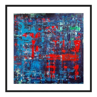 Layers of Life Abstract Expressionism Acrylic Painting by Shabs Beigh For Sale