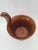 1970s Mid-Century Rustic Folk Wooden Bucket or Vessel with Handle, 1960s For Sale - Image 5 of 9