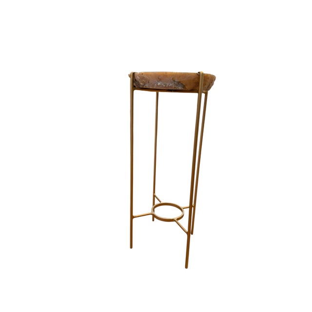 Unusual Modern Handcrafted Drinks Table. For Sale - Image 4 of 4