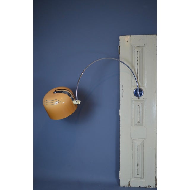 Metal Italian Forma Wall Lamp by Luigi Massoni for Harvey Guzzini, 1970s For Sale - Image 7 of 18