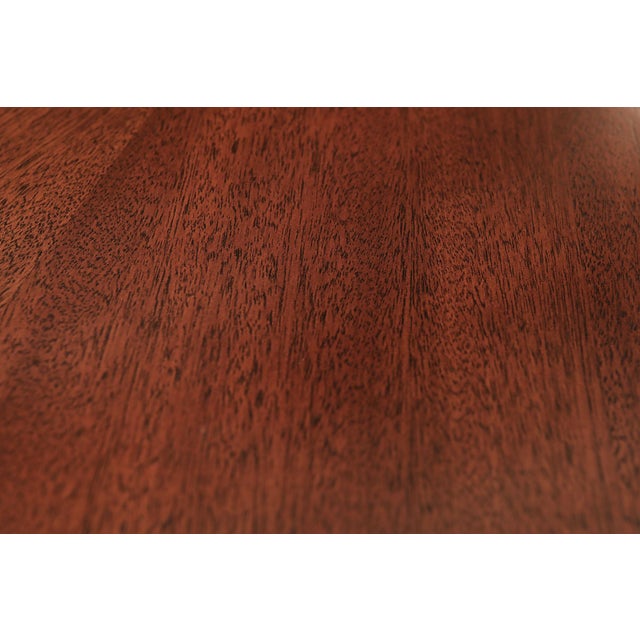 Antique Reproduction Jupe Table With Lion Paw Feet, Round Opens For Sale - Image 4 of 12