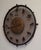 Mid-Century Modern Mid-Century German Zodiac Sign Wall Clock by Mauthe, 1950s For Sale - Image 3 of 6