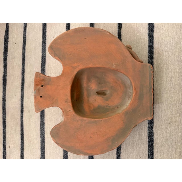 “Three Ages of Man” Terracotta Mexican Folk Art Wall Hanging For Sale In Milwaukee - Image 6 of 6